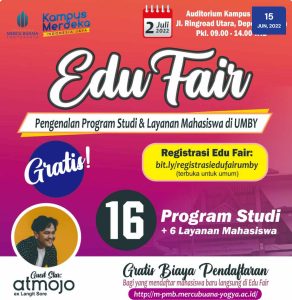 Read more about the article UMBY ADAKAN EDU FAIR GUNA MENJARING CALON MAHASISWA BARU