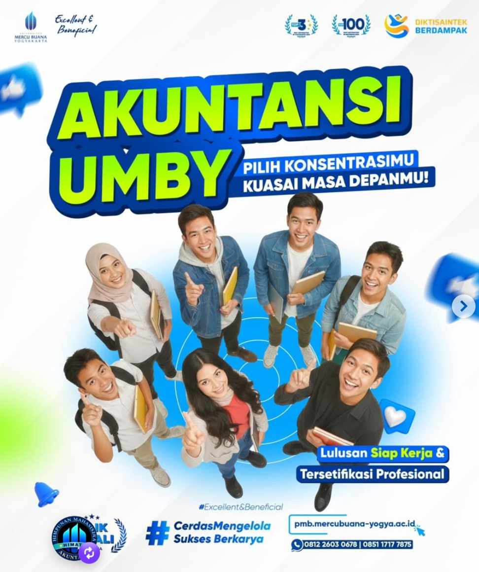 Read more about the article Kuliah S1 Akuntansi UMBY “Smart, Fun dan Mengedepankan Critical thinking”