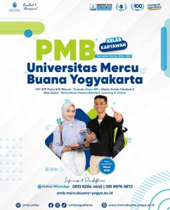 Read more about the article Info Penerimaan Mahasiswa Baru Kelas Karyawan Universitas Mercu Buana Yogyakarta Semester Genap 2024/2025